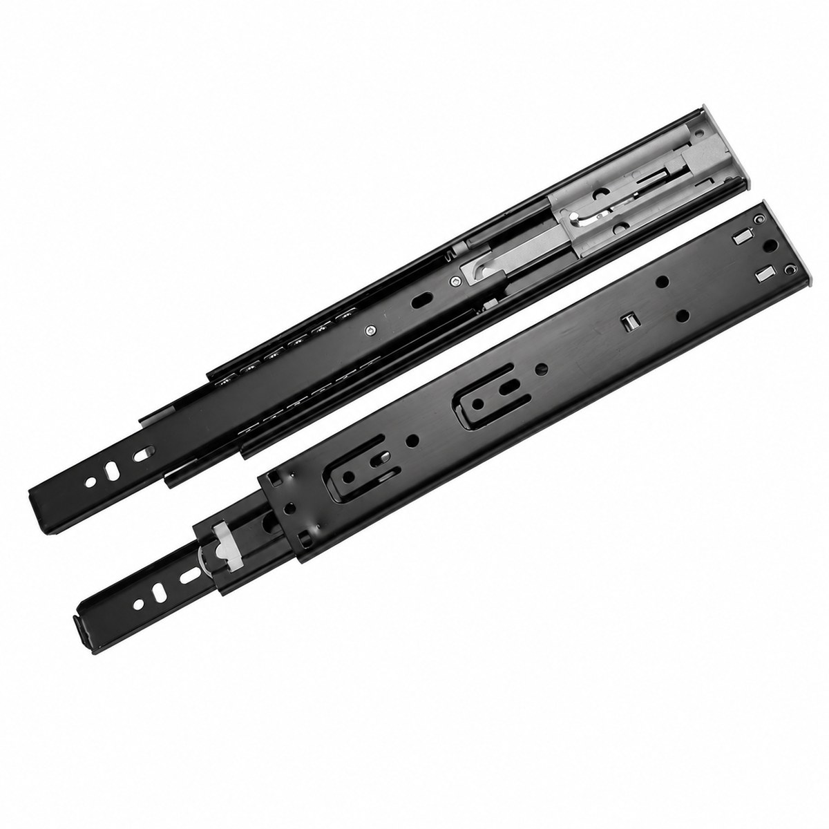 45mm 3-Section Full Extension Push-to-Open Soft Close Ball Bearing Drawer Slide